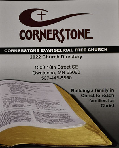 Cornerstone Directory front